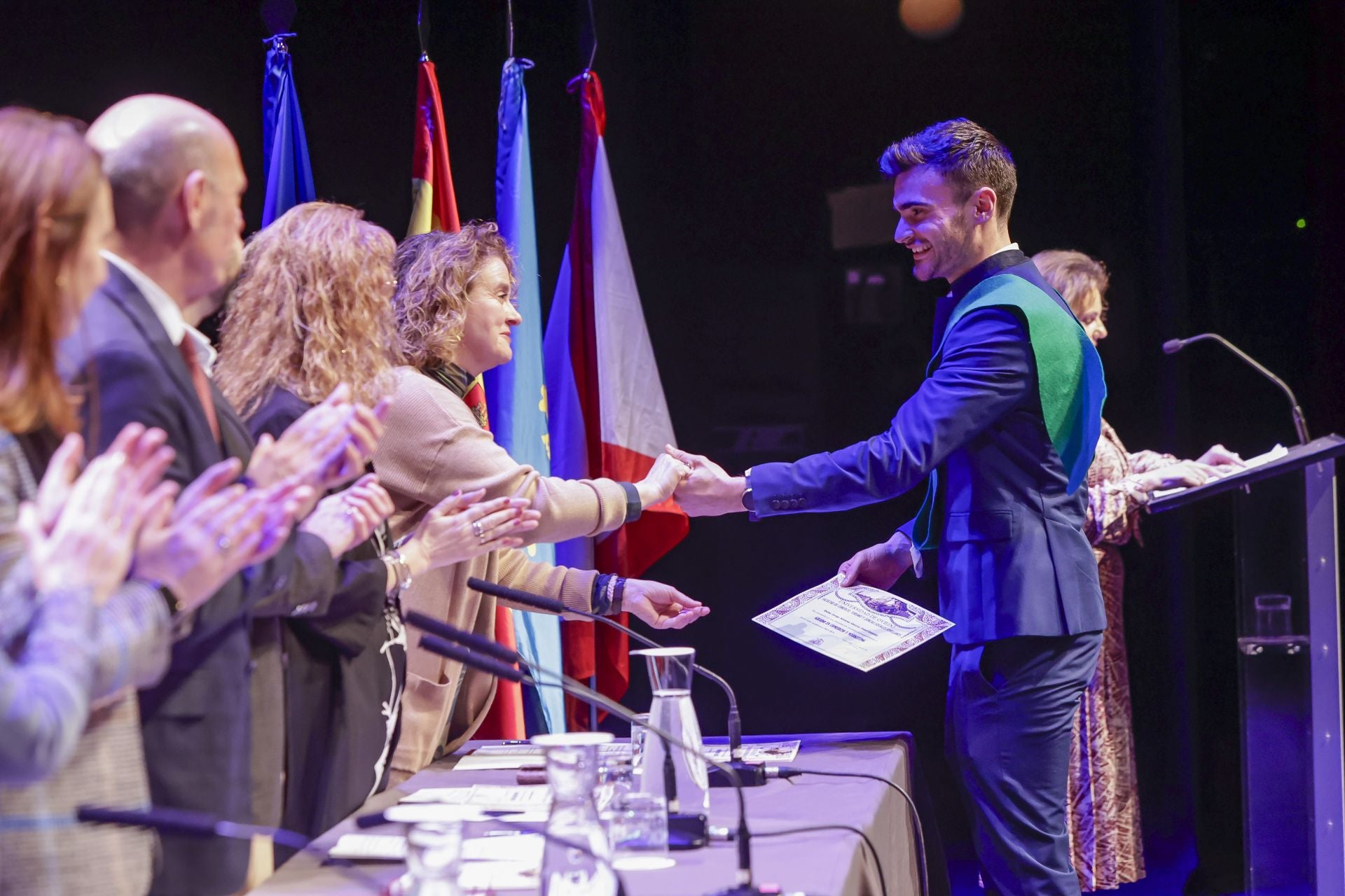 Acto de graduación de los alumnos de la Facultad de Comercio, Turismo y Ciencias Sociales Jovellanos