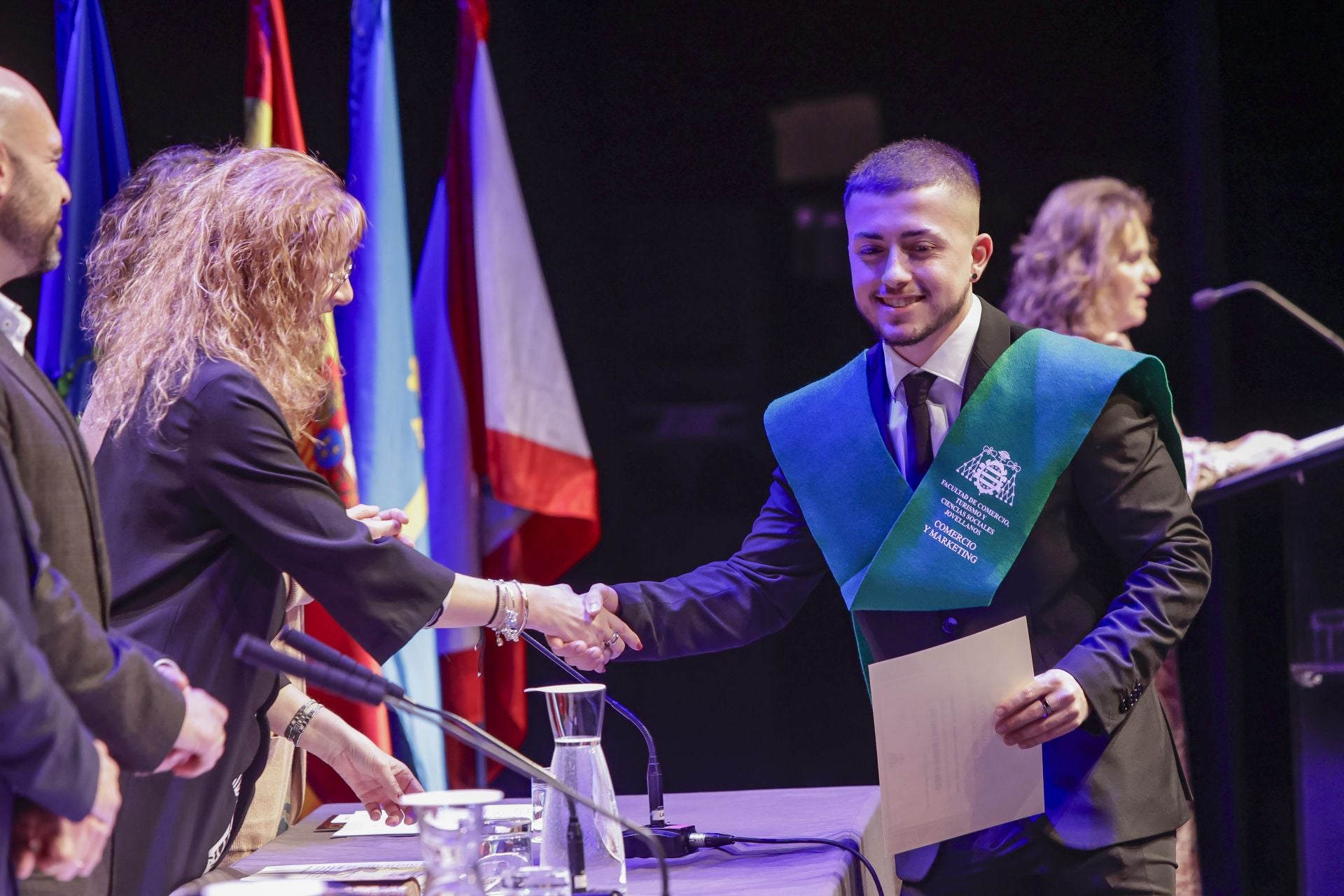 Acto de graduación de los alumnos de la Facultad de Comercio, Turismo y Ciencias Sociales Jovellanos