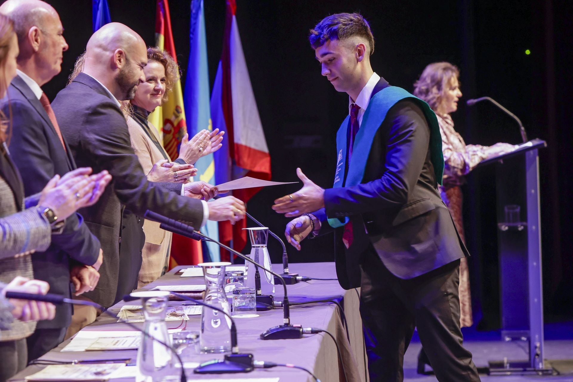 Acto de graduación de los alumnos de la Facultad de Comercio, Turismo y Ciencias Sociales Jovellanos