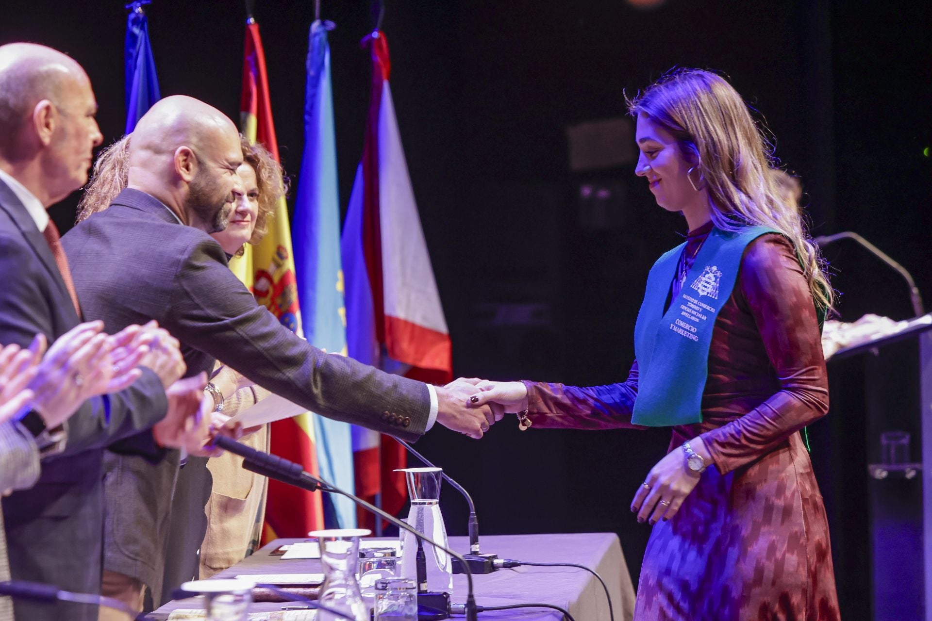 Acto de graduación de los alumnos de la Facultad de Comercio, Turismo y Ciencias Sociales Jovellanos