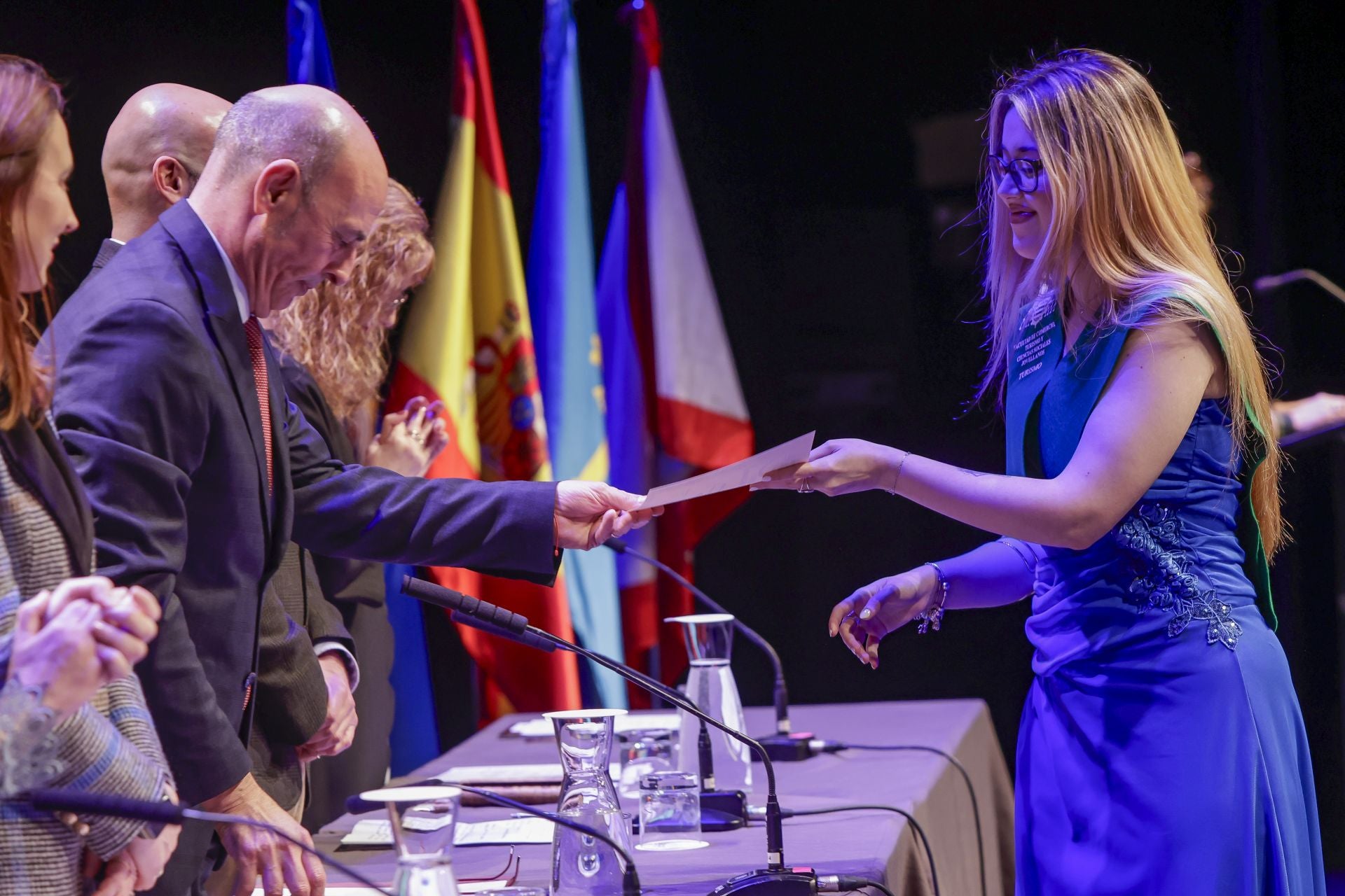 Acto de graduación de los alumnos de la Facultad de Comercio, Turismo y Ciencias Sociales Jovellanos