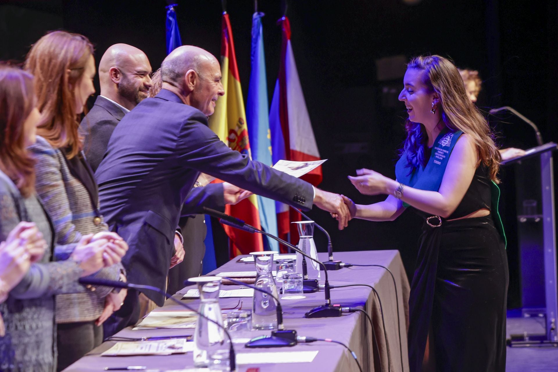 Acto de graduación de los alumnos de la Facultad de Comercio, Turismo y Ciencias Sociales Jovellanos