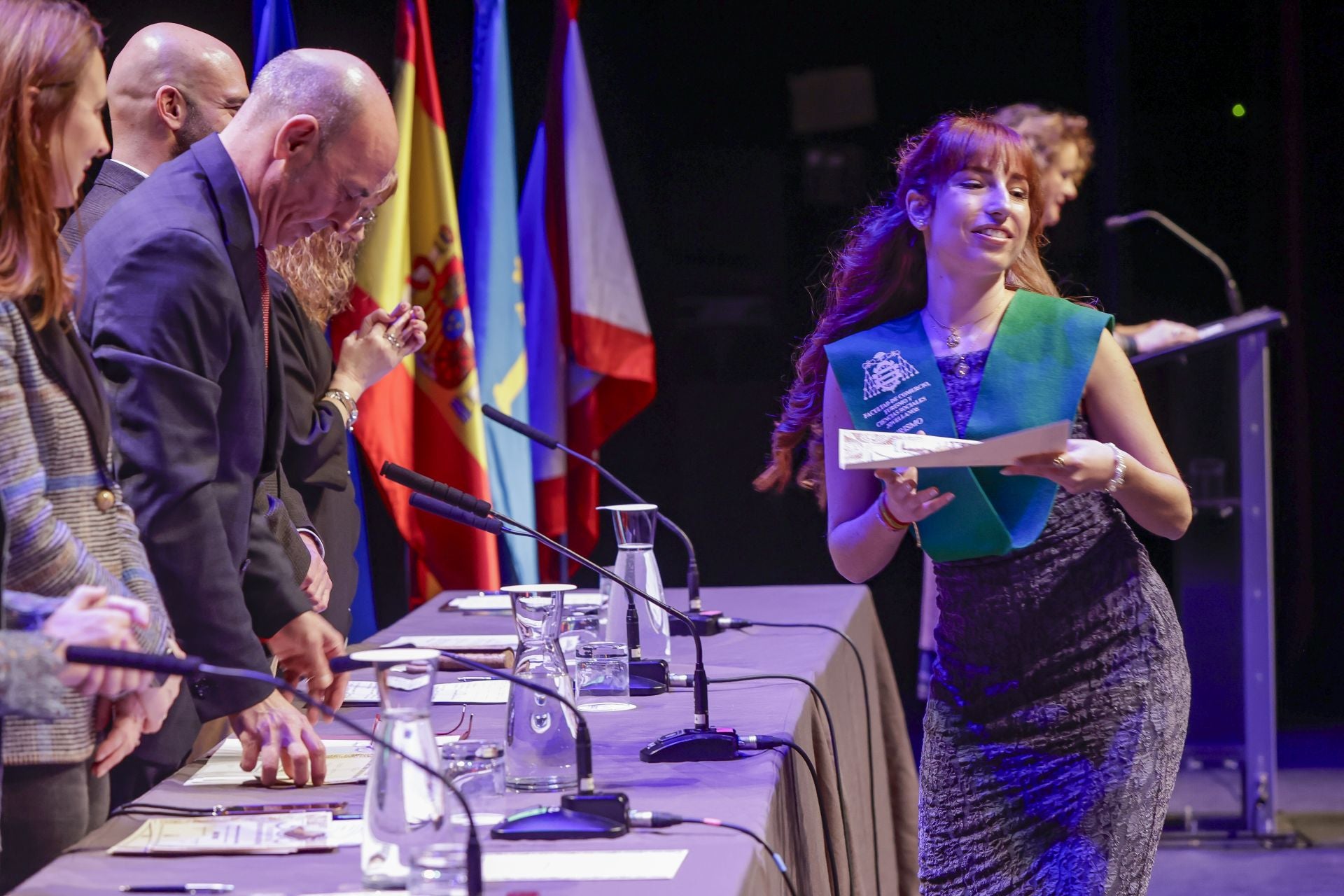 Acto de graduación de los alumnos de la Facultad de Comercio, Turismo y Ciencias Sociales Jovellanos