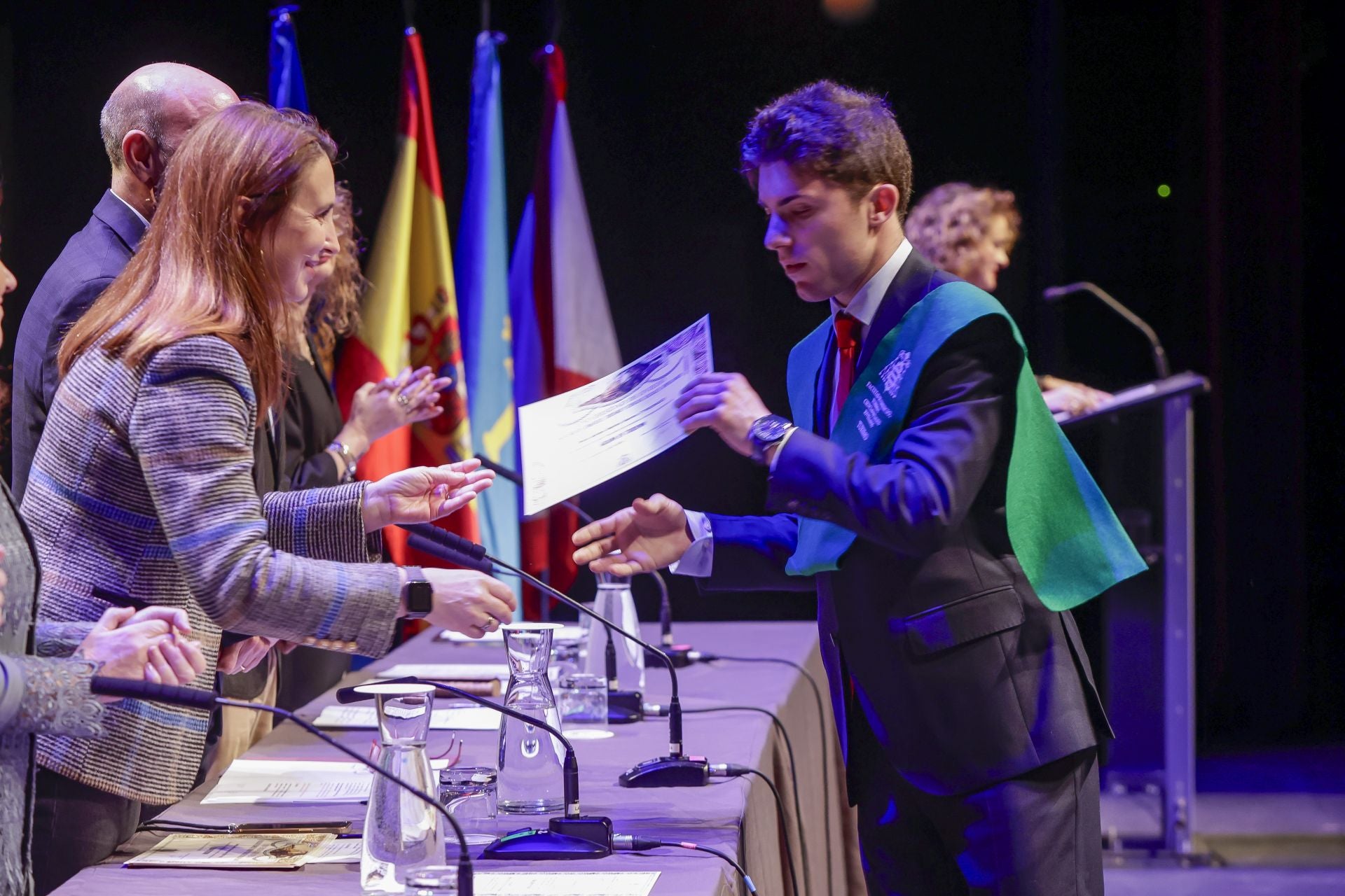 Acto de graduación de los alumnos de la Facultad de Comercio, Turismo y Ciencias Sociales Jovellanos