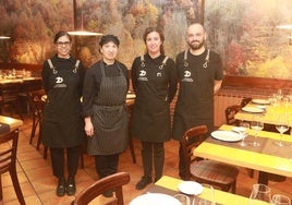 Patricia Resbani, María Jesús Montes, Gema Martín e Iván Álvarez.