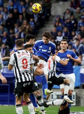 El Real Oviedo 1-0 Castellón, en imágenes