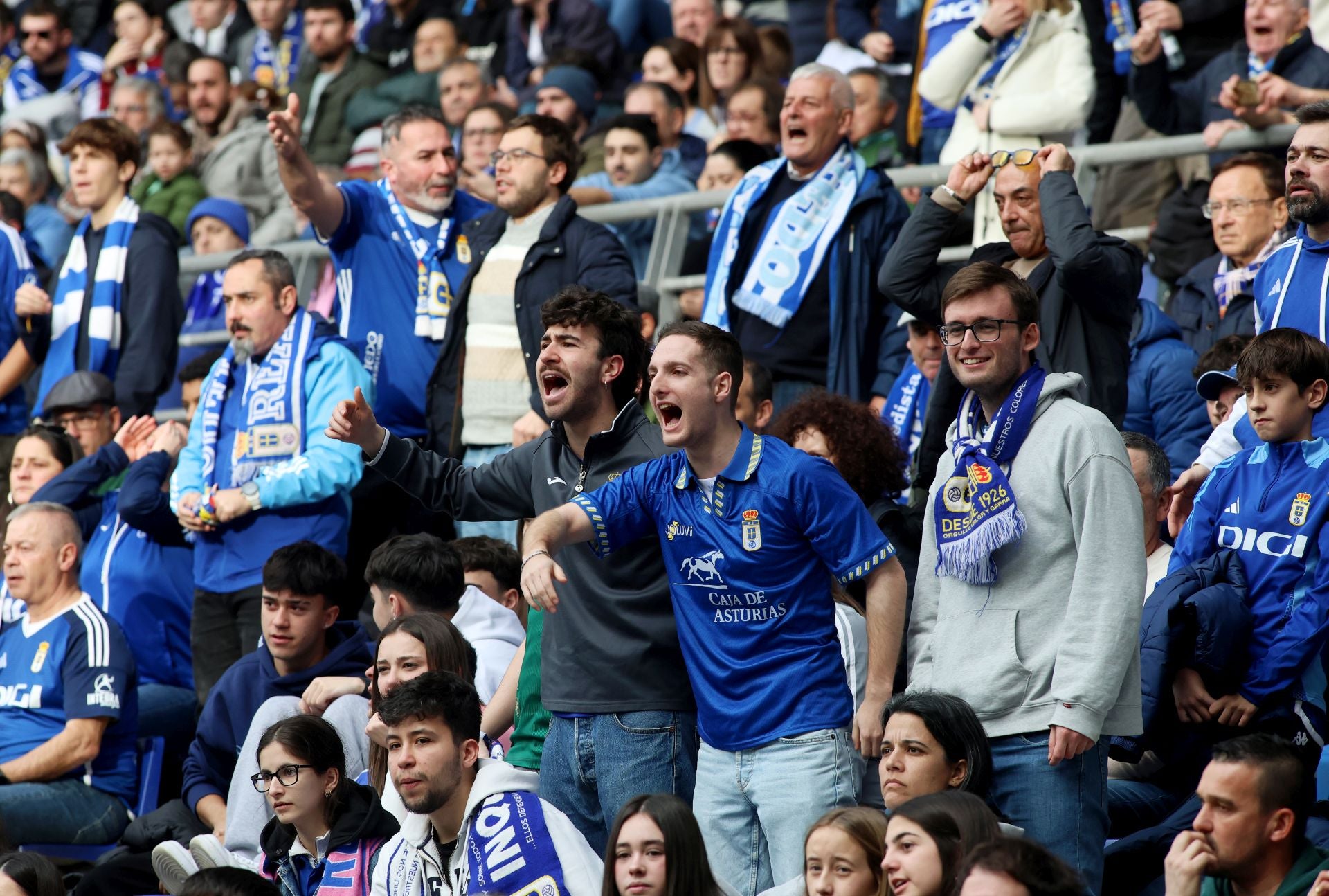 El Real Oviedo 1-0 Castellón, en imágenes