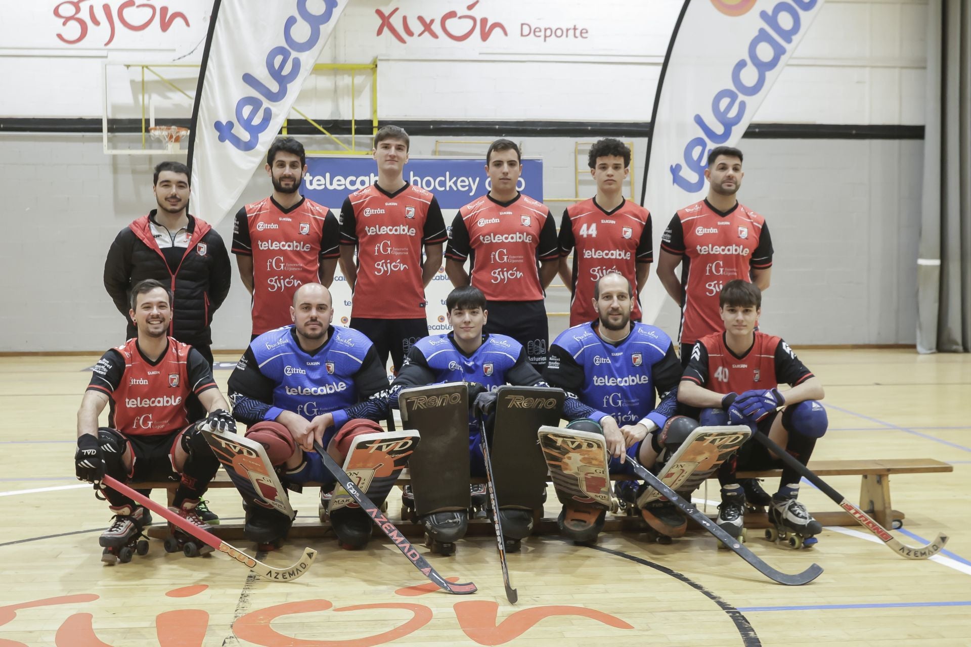 El Telecable Gijón Hockey presenta a todos sus equipos