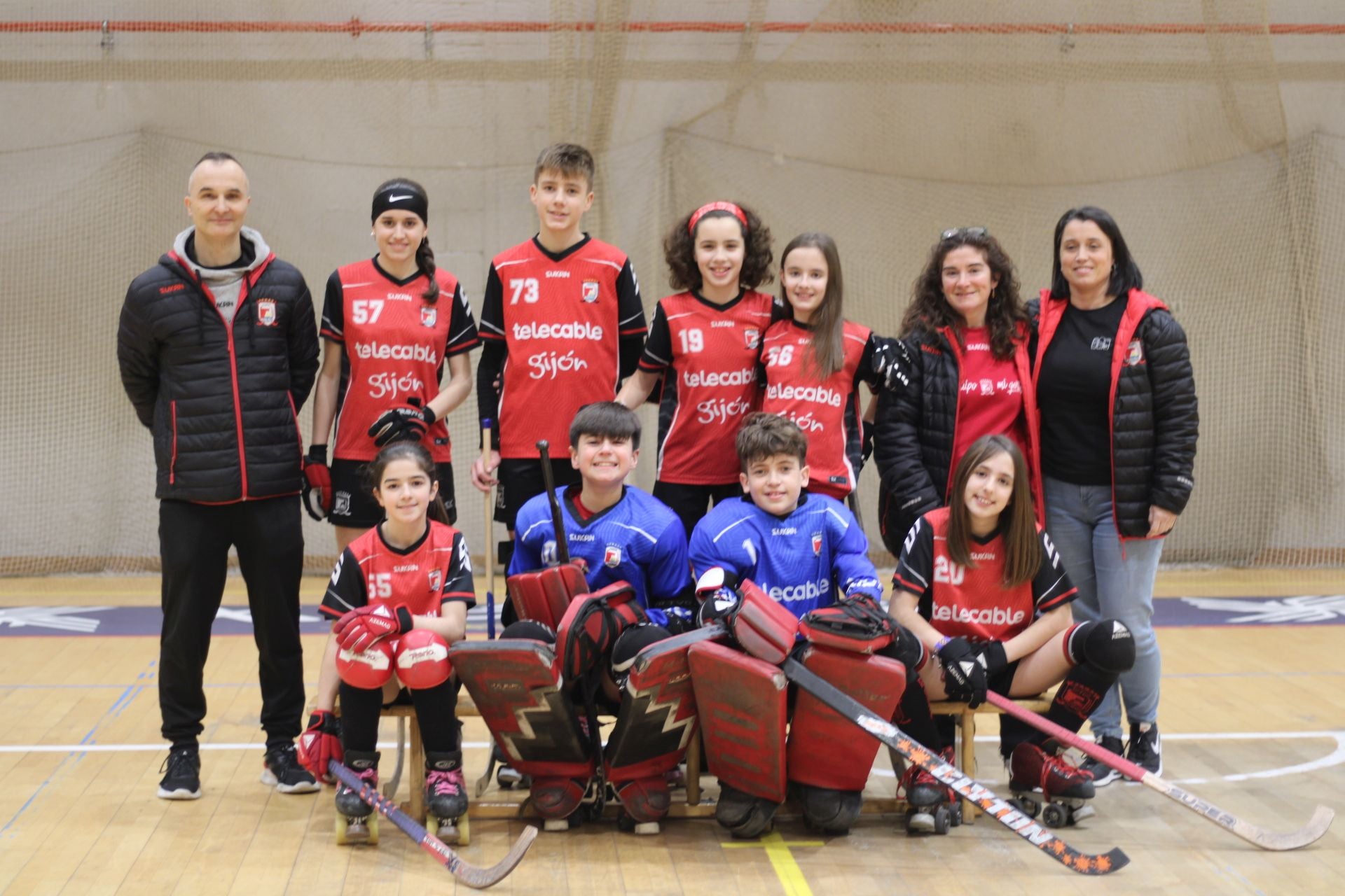 El Telecable Gijón Hockey presenta a todos sus equipos