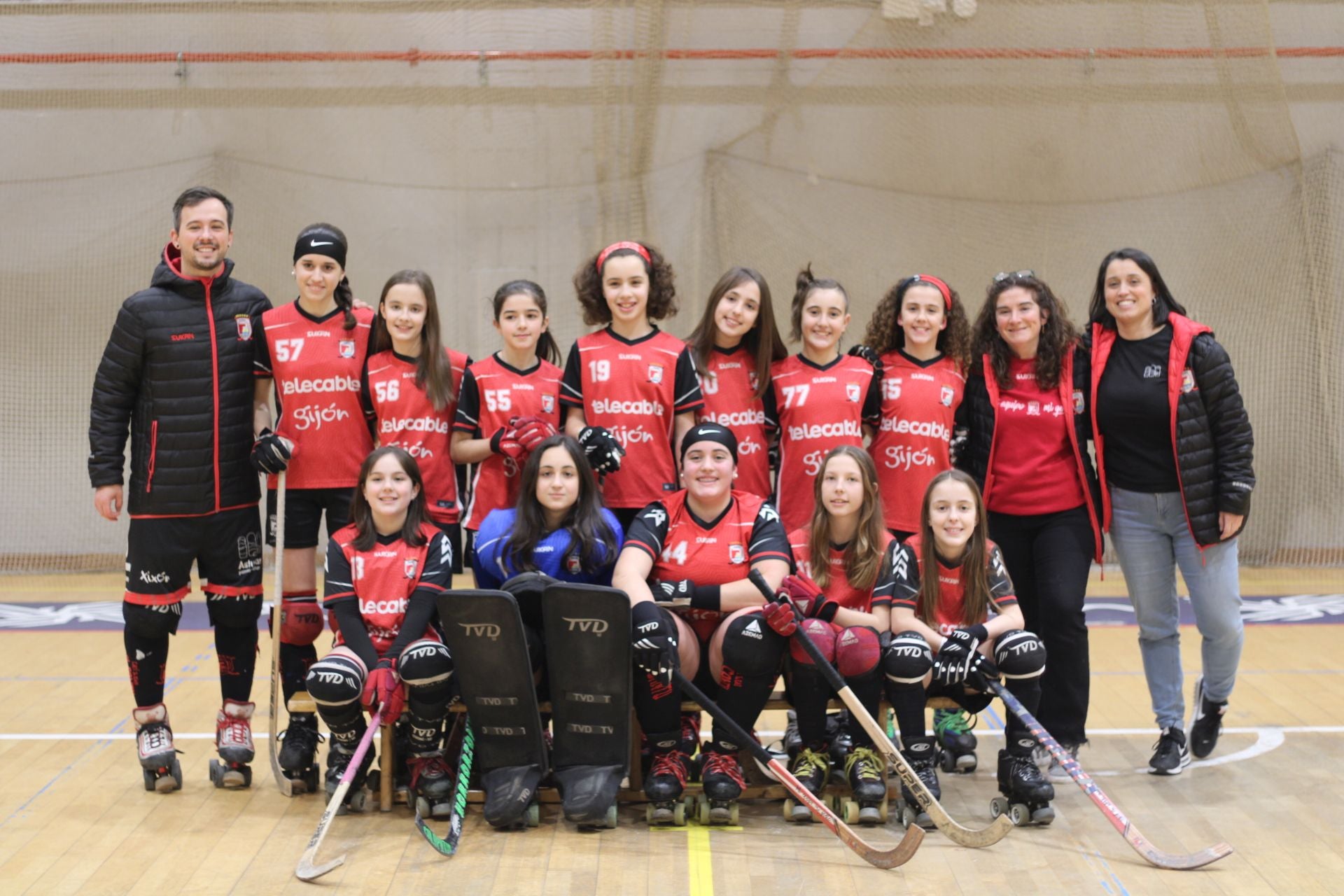 El Telecable Gijón Hockey presenta a todos sus equipos