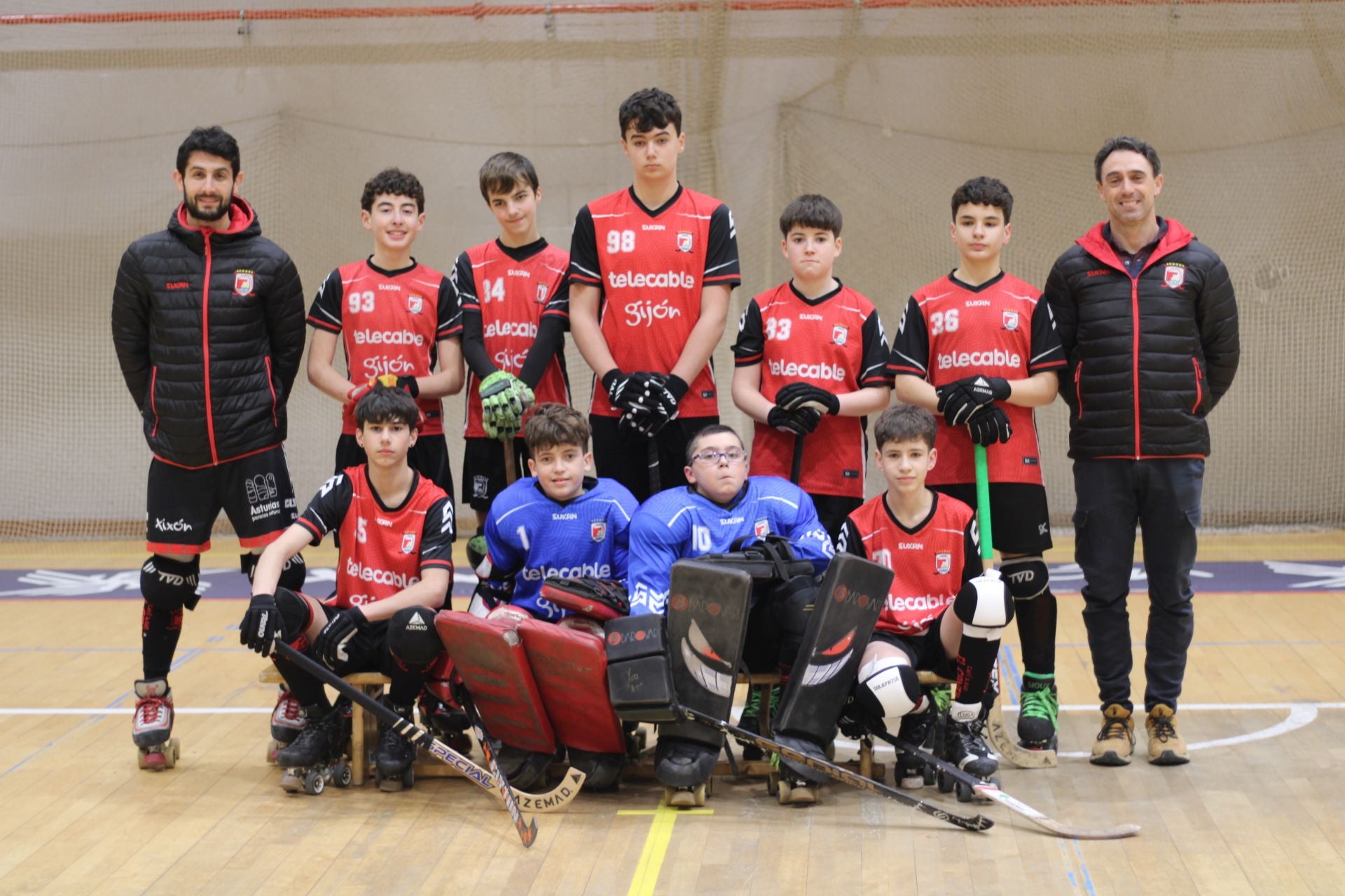 El Telecable Gijón Hockey presenta a todos sus equipos