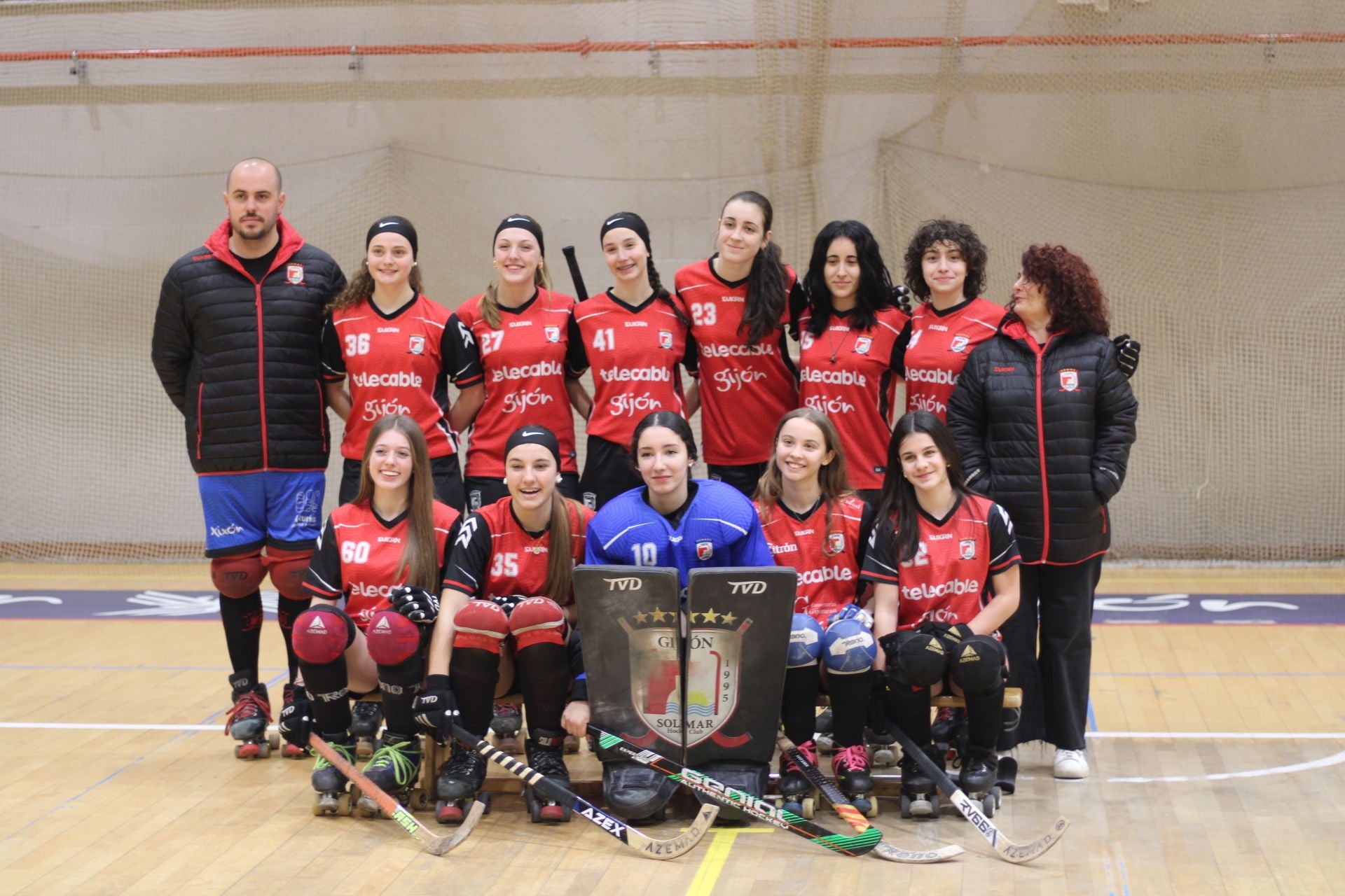 El Telecable Gijón Hockey presenta a todos sus equipos