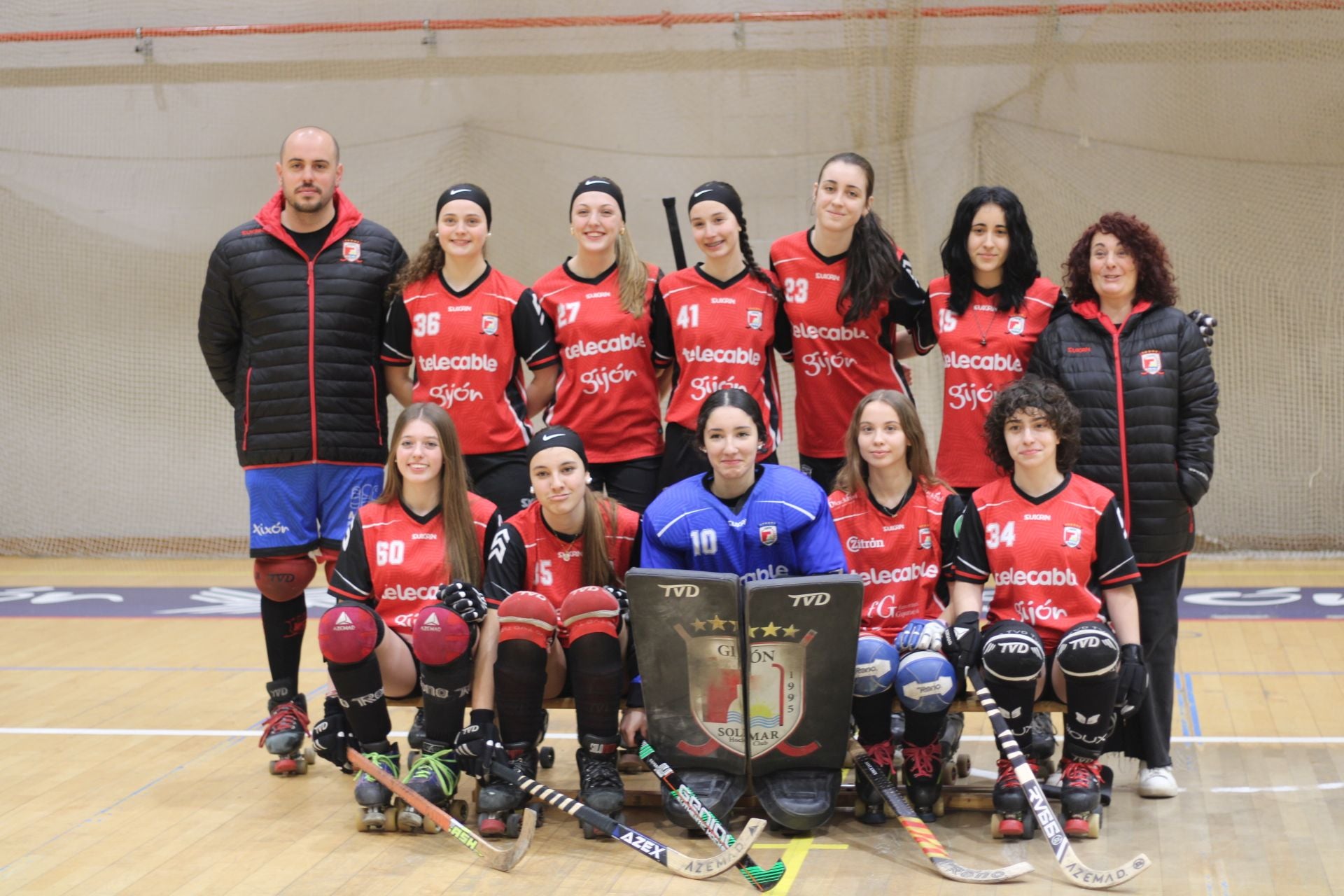 El Telecable Gijón Hockey presenta a todos sus equipos