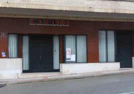 Instalaciones del antiguo Casino de Candás, en la avenida de la Reina María Cristina.