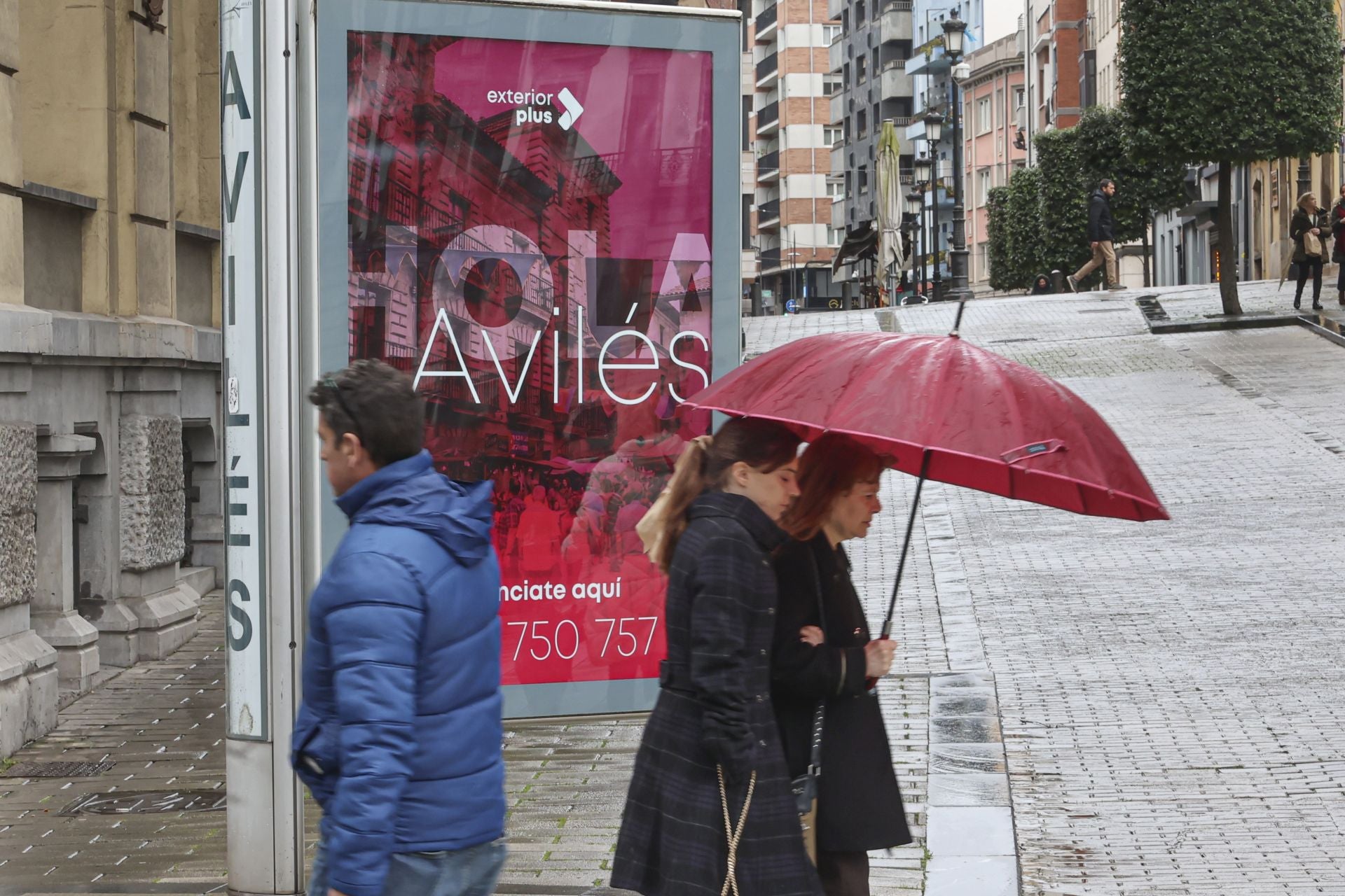 Nieve y mucho viento en Asturias por los últimos coletazos de &#039;Herminia&#039;