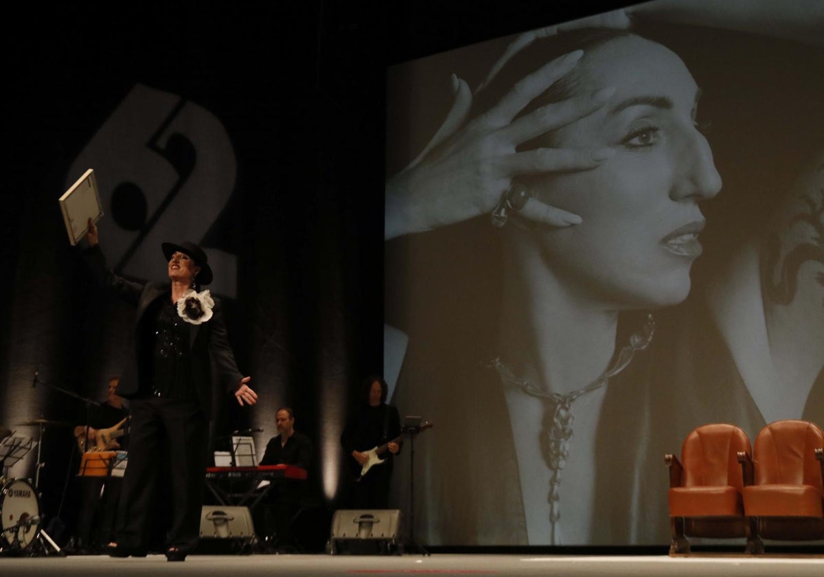 Rossy de Palma, en la gala inauguración de la última edición del FICX.