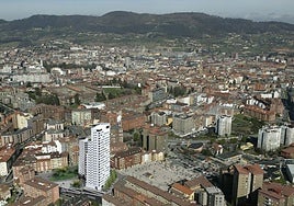 Las torres de San Lázaro, diseñadas por Patxi Mangado, en una infografía.