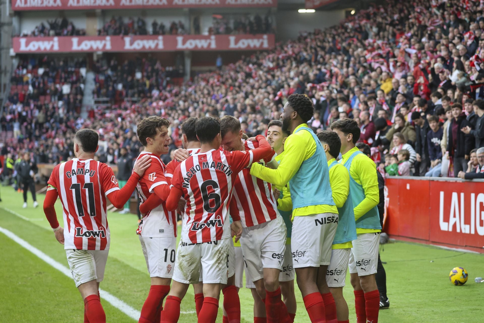 Las mejores jugadas del Sporting de Gijón - Burgos