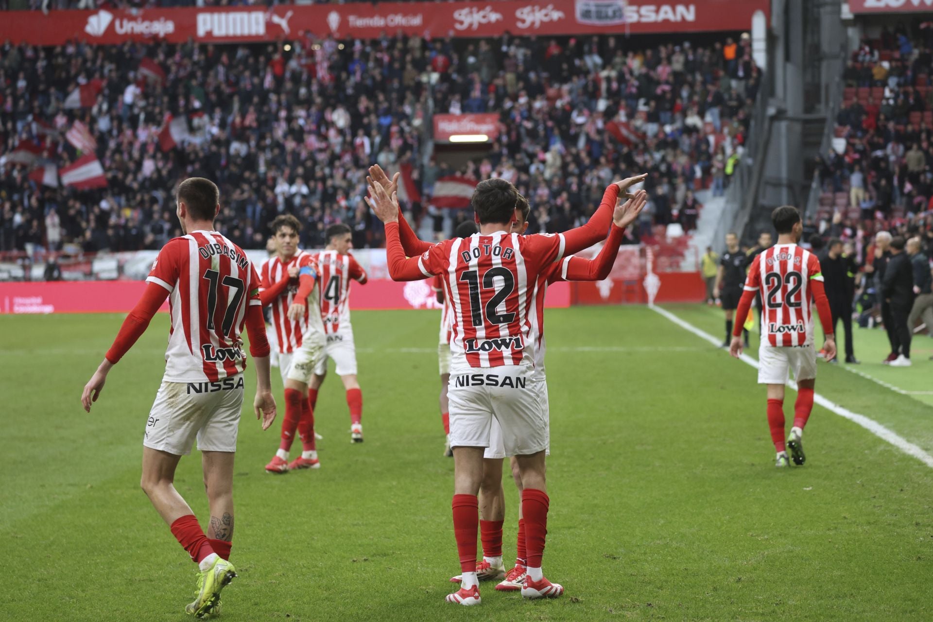 Las mejores jugadas del Sporting de Gijón - Burgos