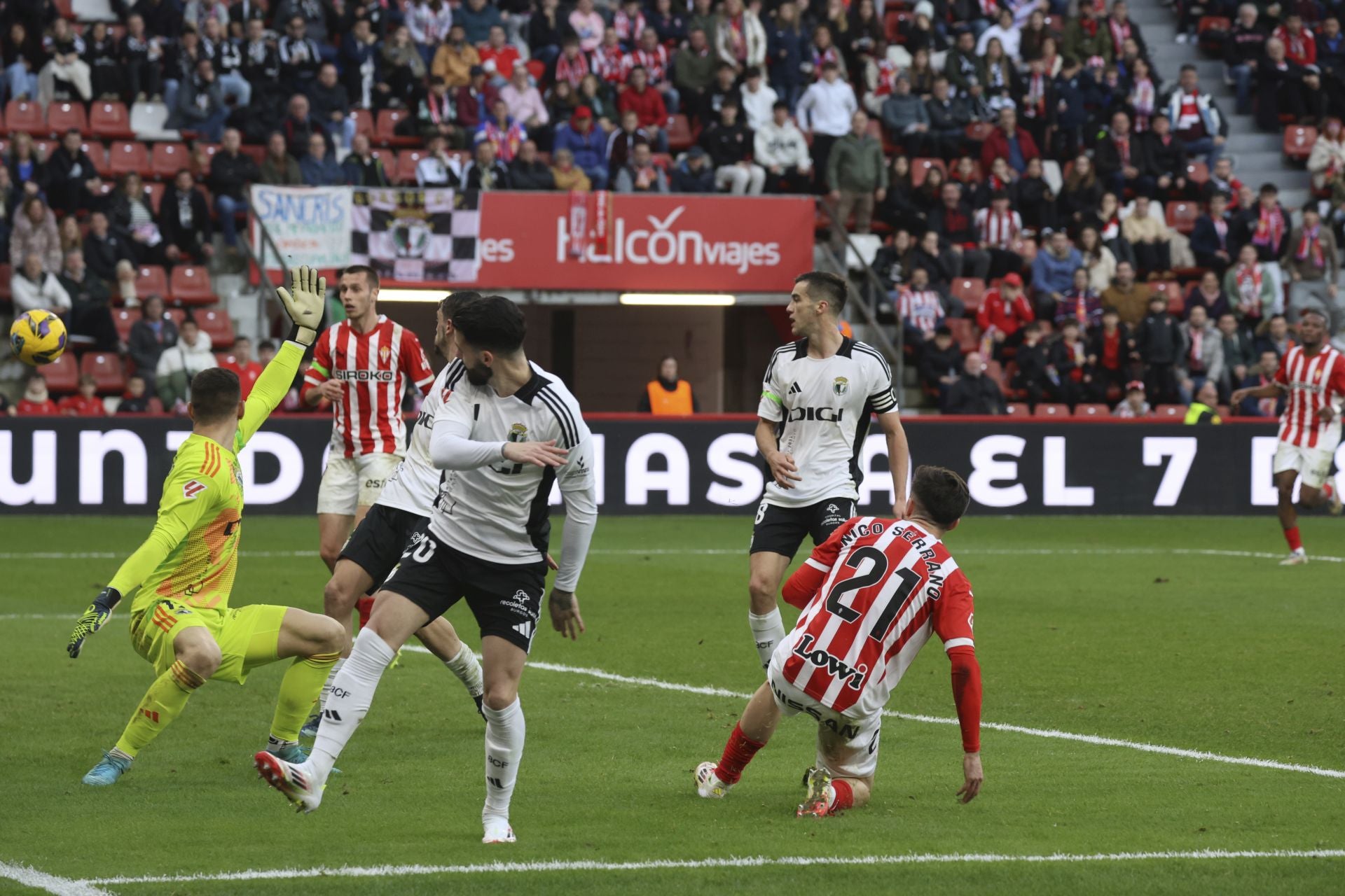 Las mejores jugadas del Sporting de Gijón - Burgos