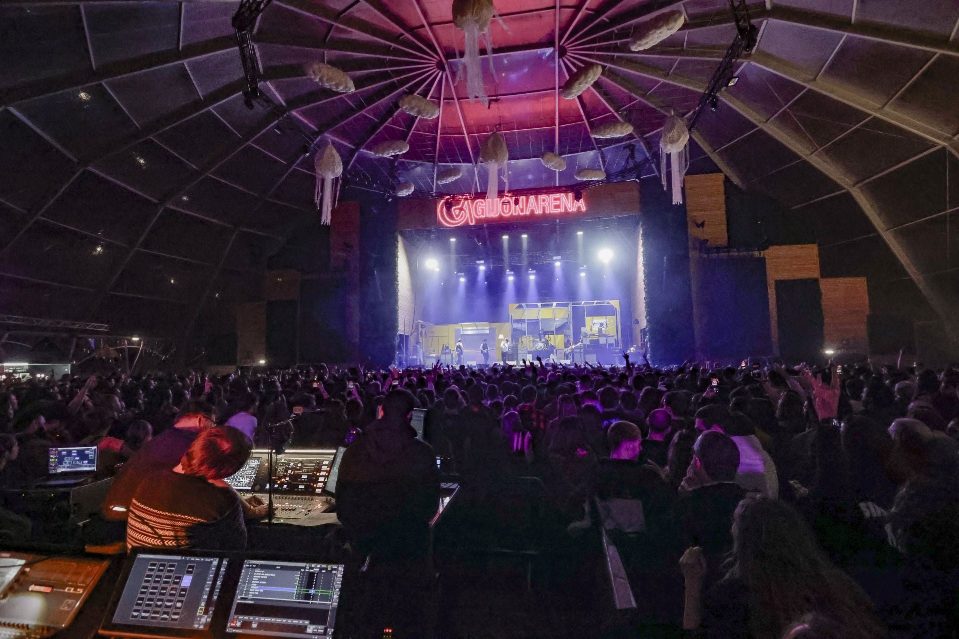 Carolina Durante en el Gijón Arena