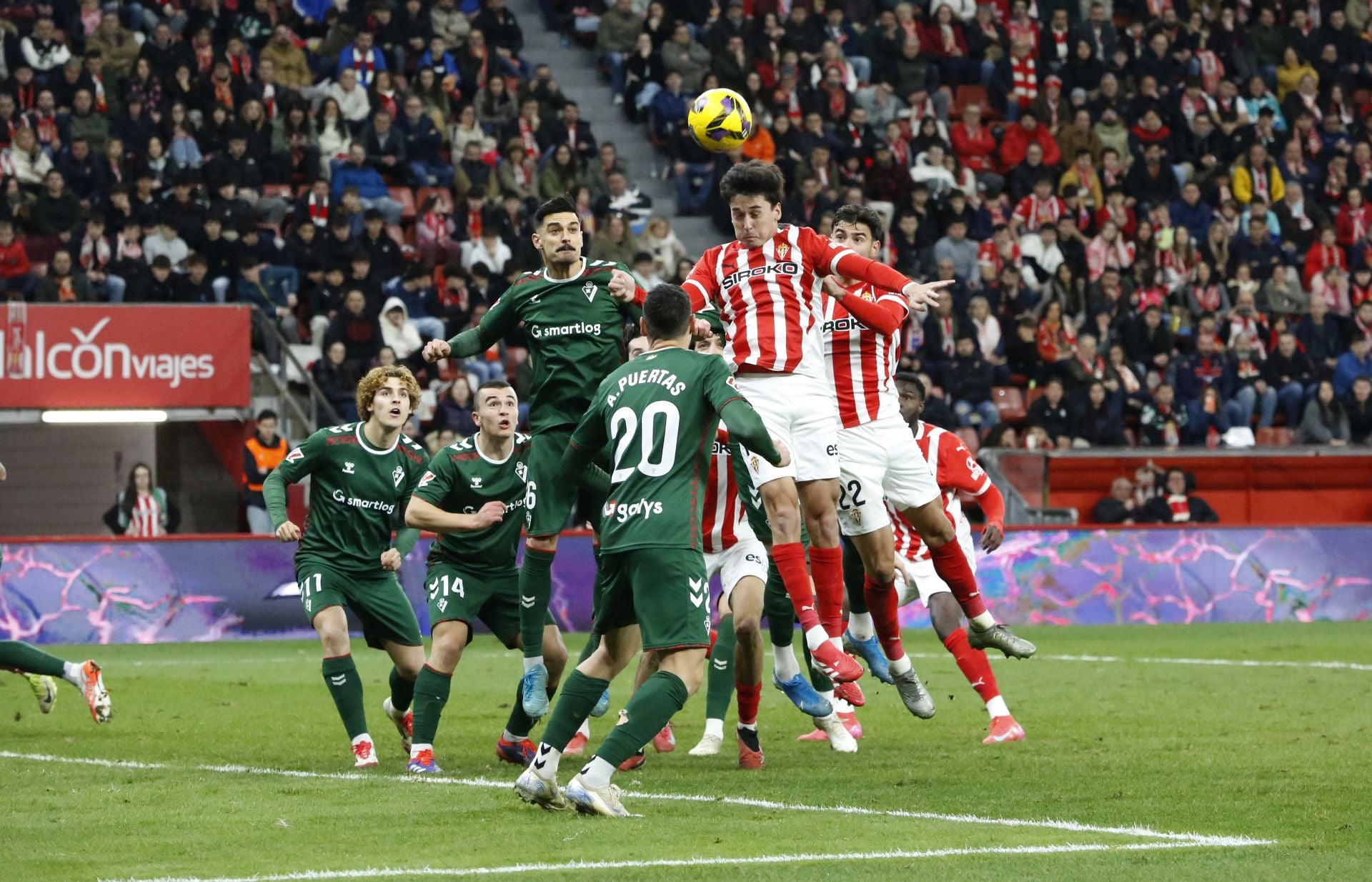 Las mejores jugadas del Sporting 0-0 Eibar, en imágenes