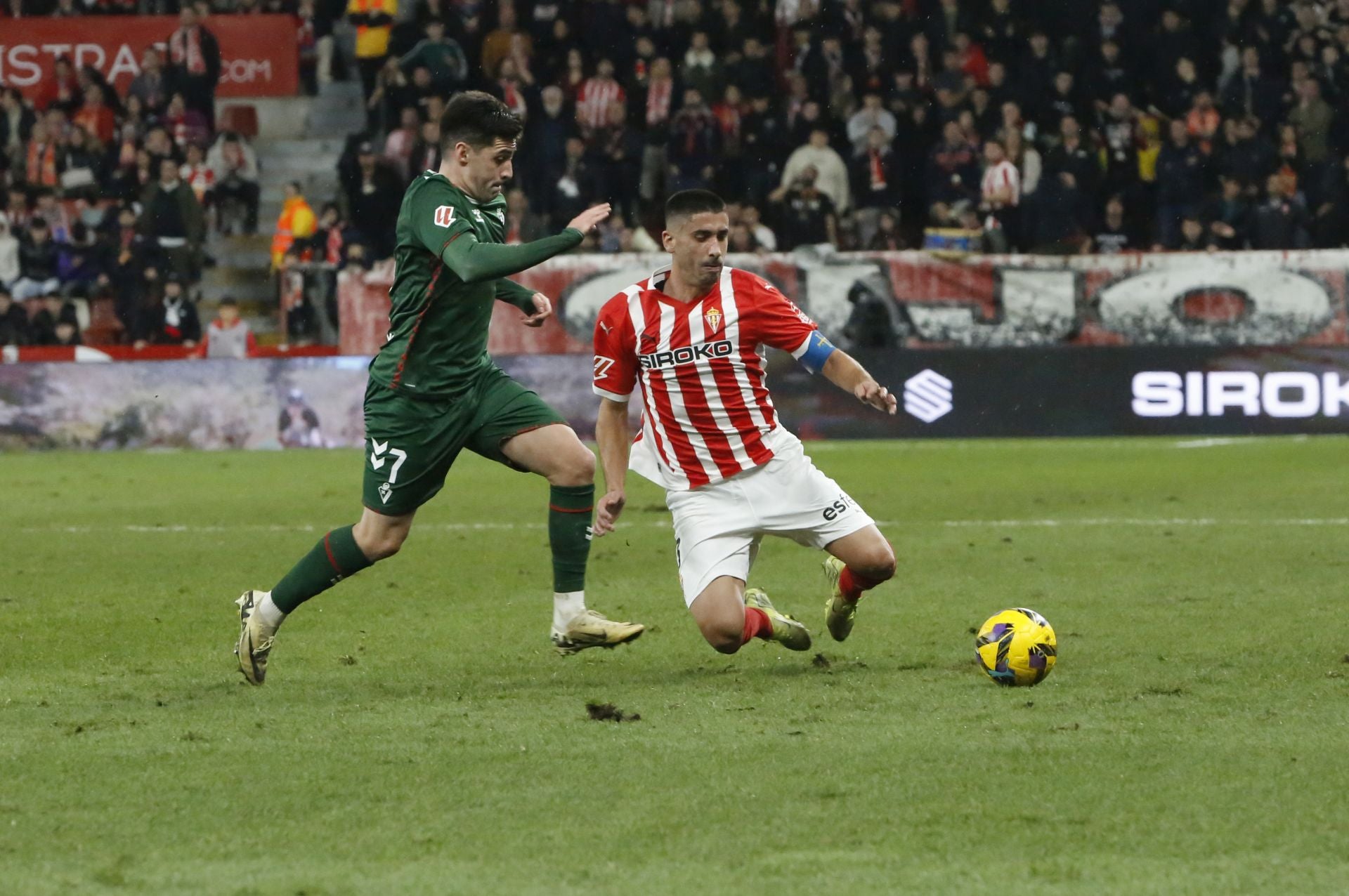 Las mejores jugadas del Sporting 0-0 Eibar, en imágenes