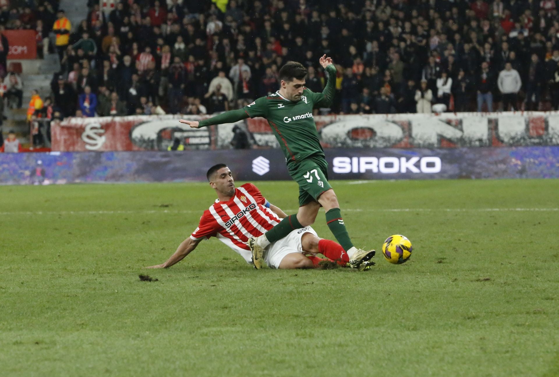 Las mejores jugadas del Sporting 0-0 Eibar, en imágenes