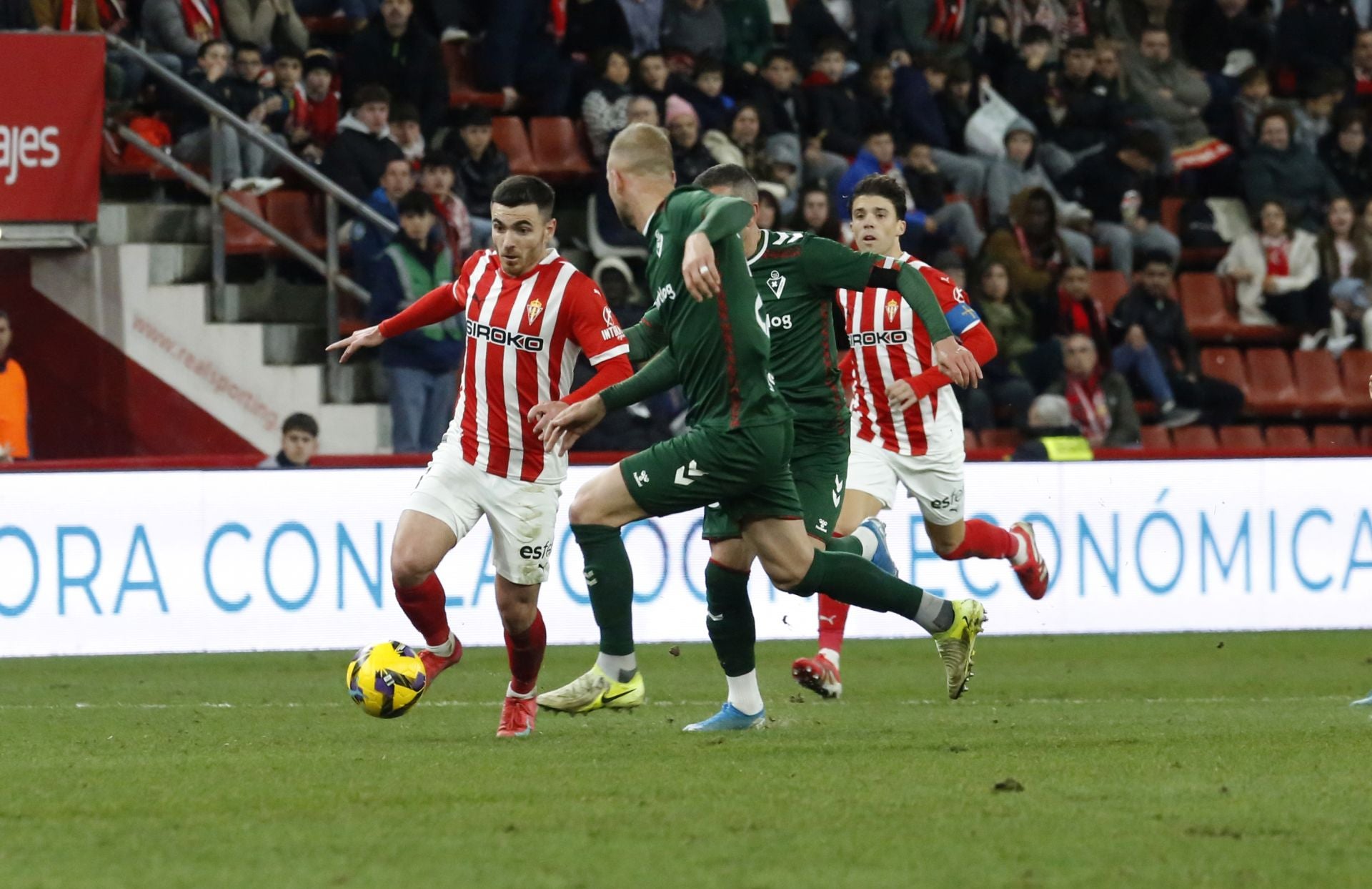 Las mejores jugadas del Sporting 0-0 Eibar, en imágenes