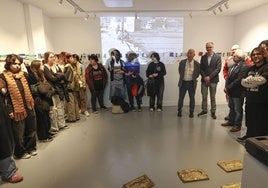 Inauguración de la exposición 'Bienvenidos, coreanos', en el IES Menéndez Pidal.