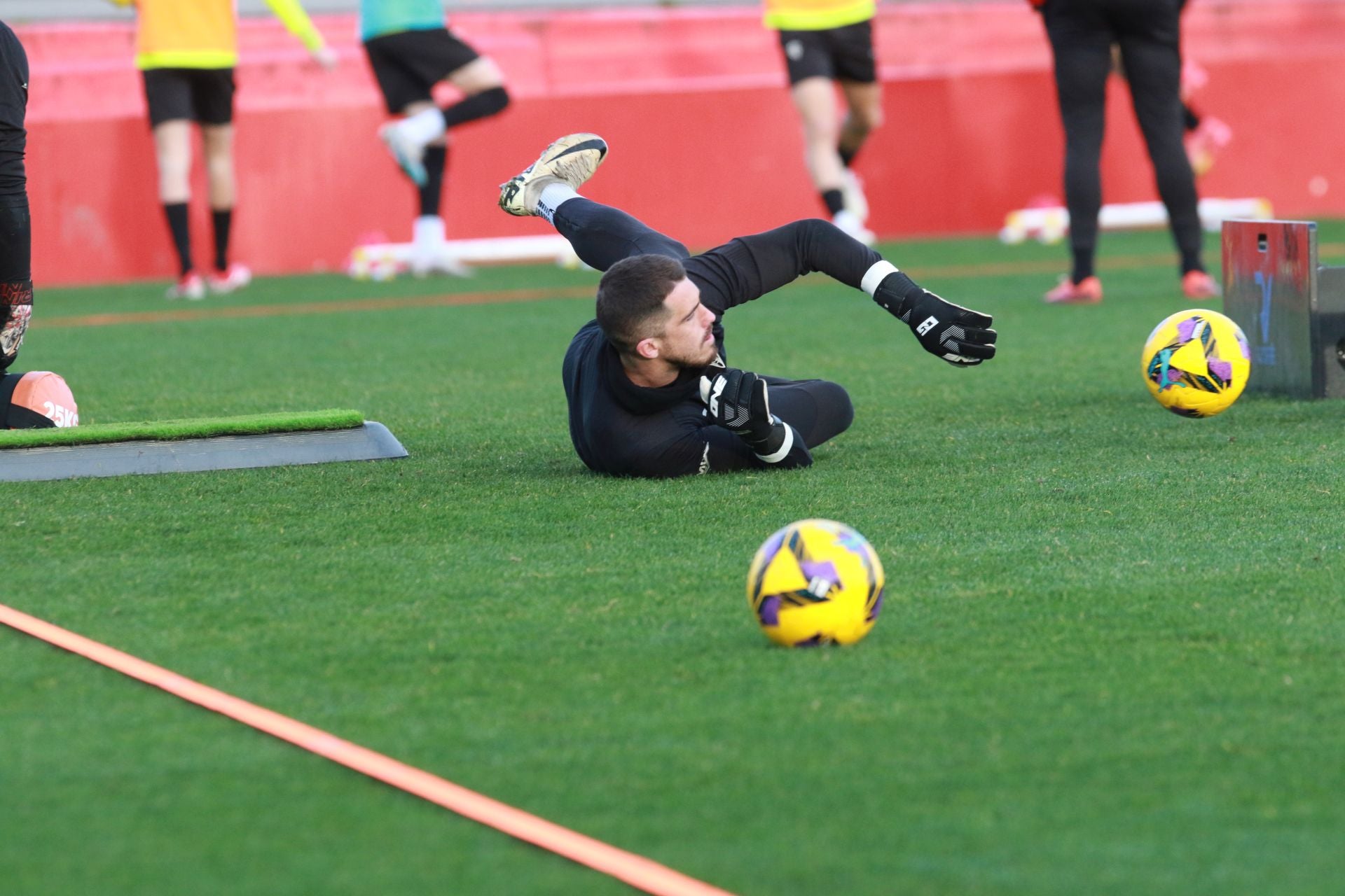 Entrenamiento del Sporting (15/02/2025)