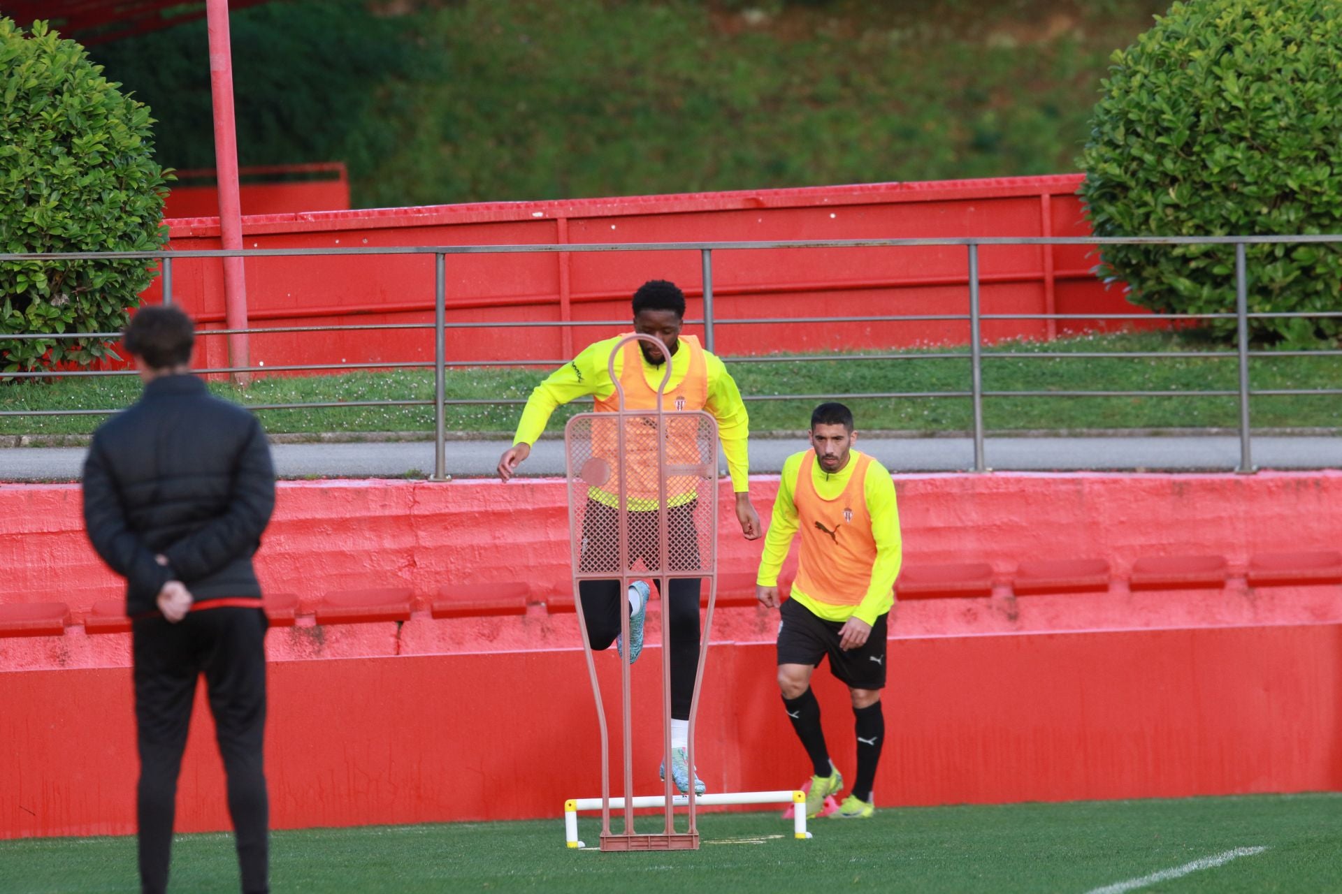 Entrenamiento del Sporting (15/02/2025)