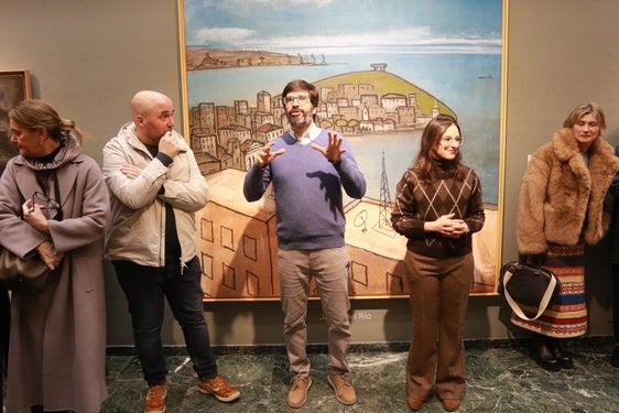 Juan Carlos Aparicio, junto a Pablo Basagoiti y Gretel Piquer.