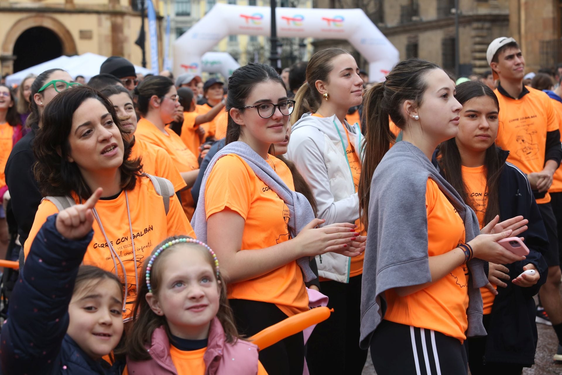 Las imágenes de la carrera Galbán en Asturias contra el cáncer infantil