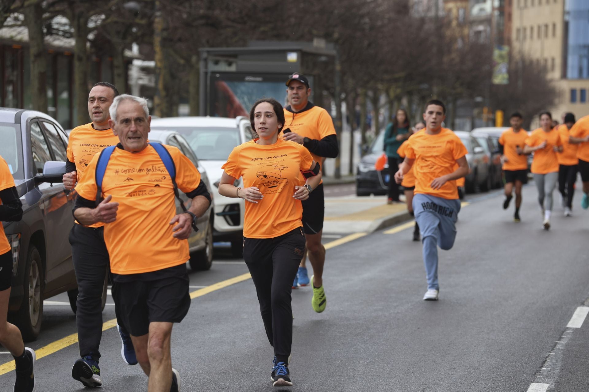 Las imágenes de la carrera Galbán en Asturias contra el cáncer infantil
