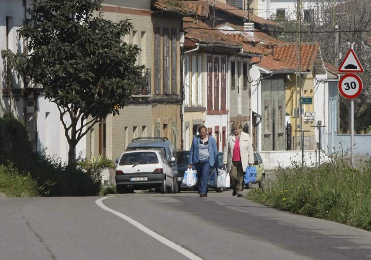 El poblado de Castañeda.