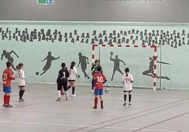 Foto de archivo de uno de los partidos de Gijón Fútbol Femenino.