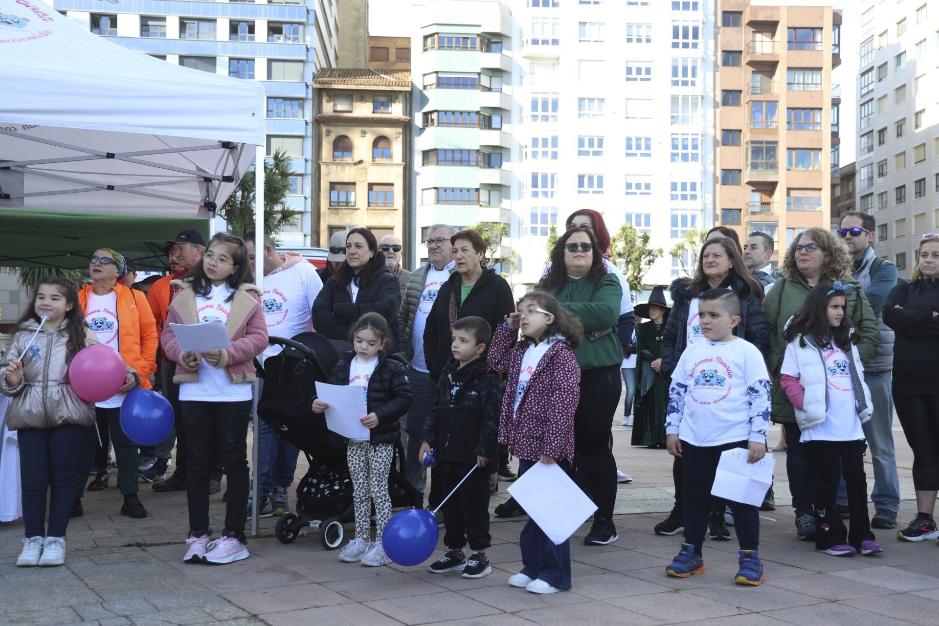 Fotos: Marcha solidaria para dar visibilidad al síndrome de Noonan