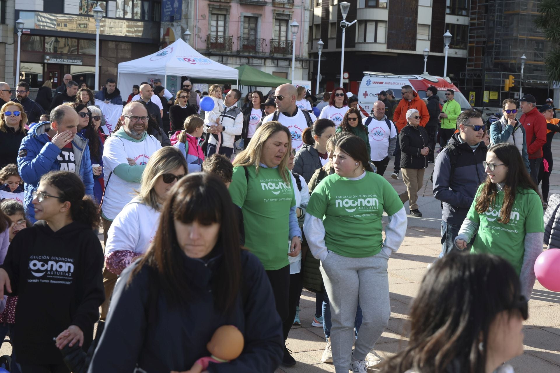 Fotos: Marcha solidaria para dar visibilidad al síndrome de Noonan