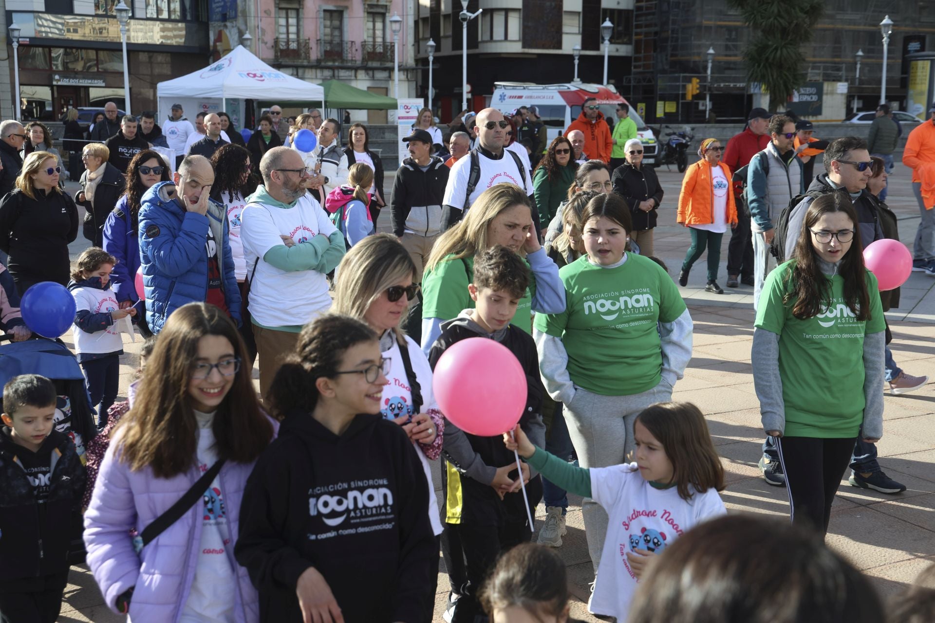 Fotos: Marcha solidaria para dar visibilidad al síndrome de Noonan