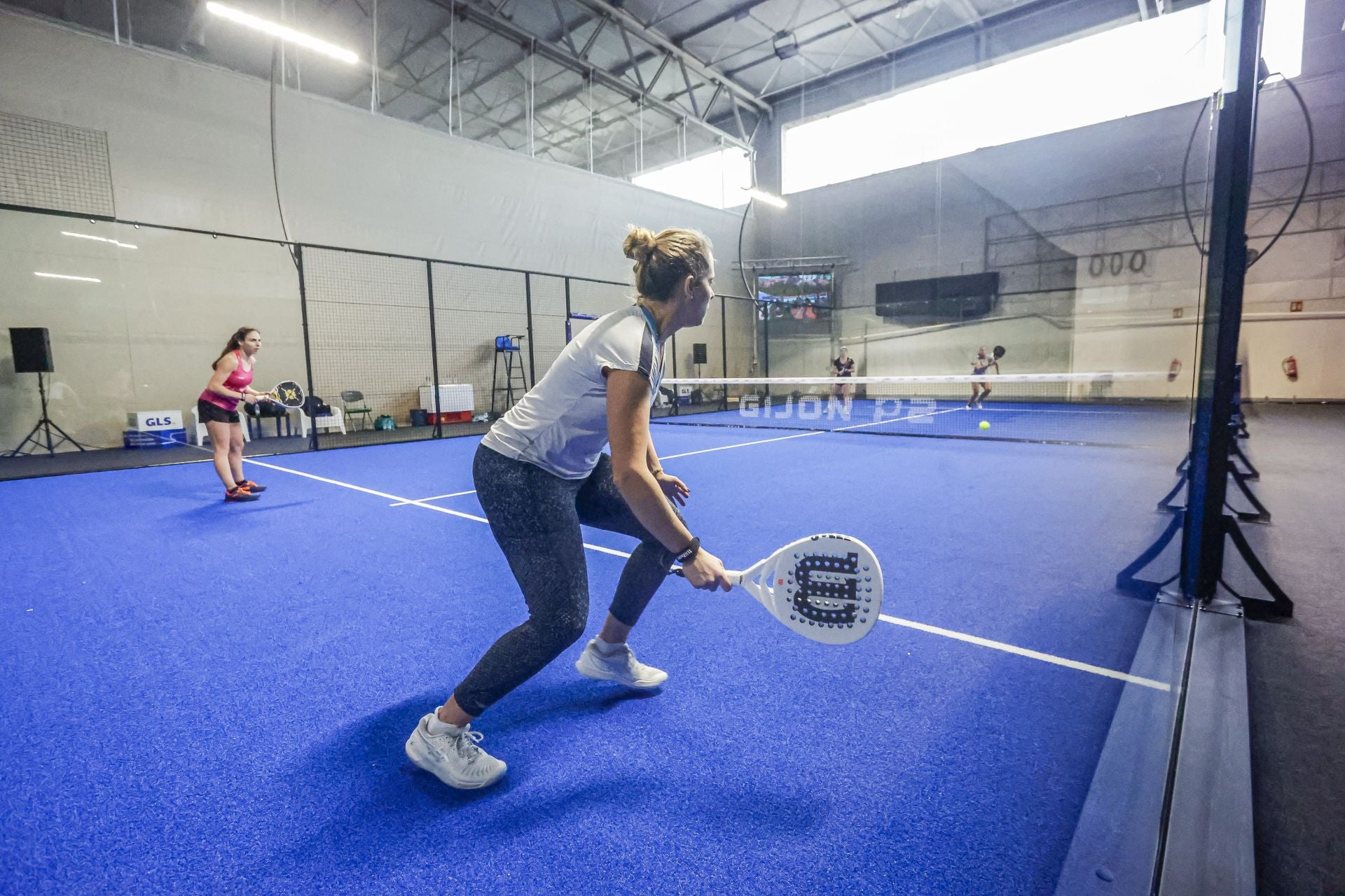 Comienzan los entrenamientos para el Premier Padel Gijón