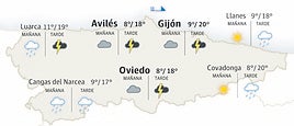 El tiempo en Asturias: esta es la previsión para este lunes, 24 de febrero