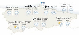El tiempo en Asturias: esta es la previsión para este viernes, 28 de febrero