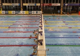 Instalaciones del Club Natación Santa Olaya de Gijón.