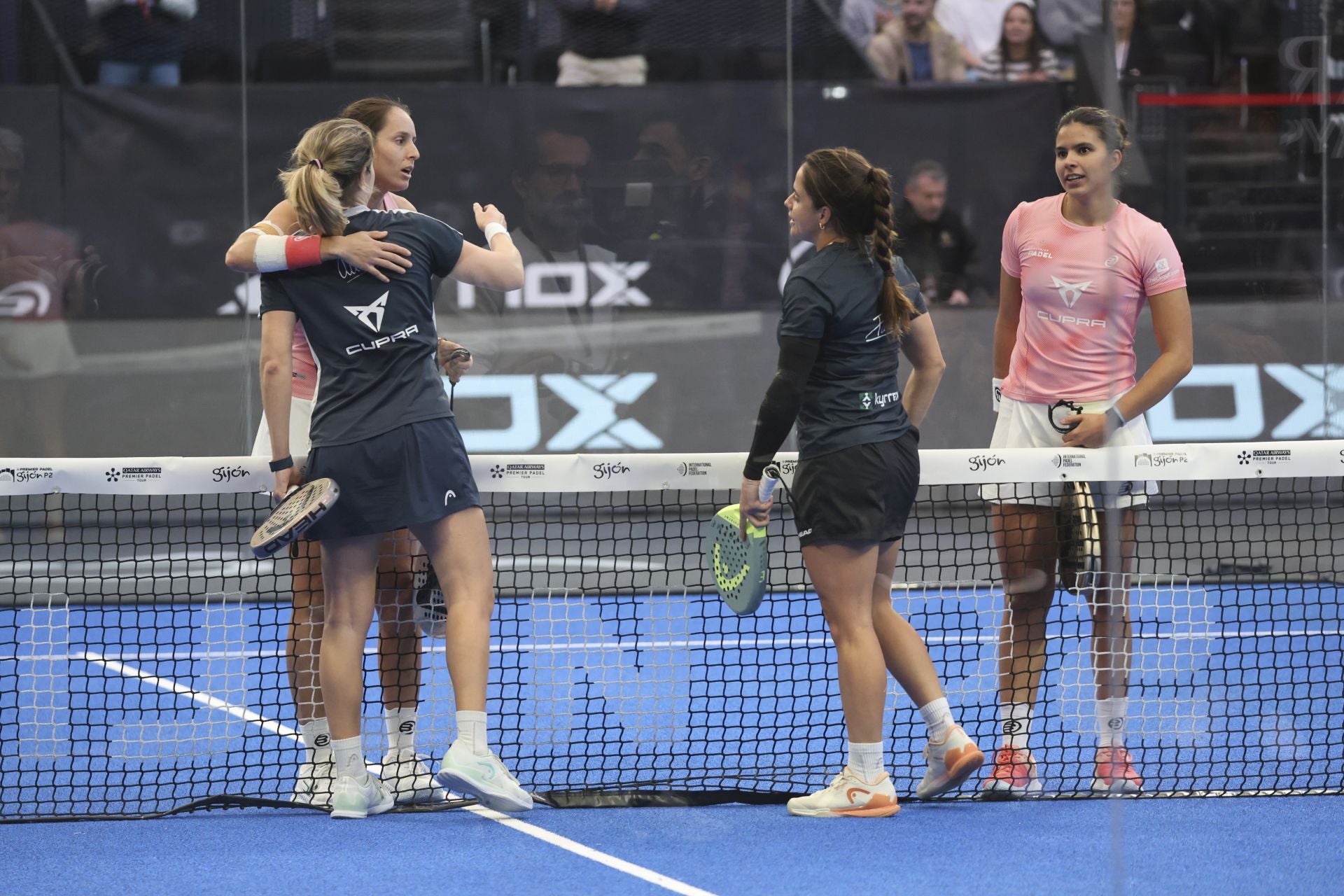 ¿Estuviste en la final femenina del Gijón Premier Padel? ¡Búscate en las fotos!
