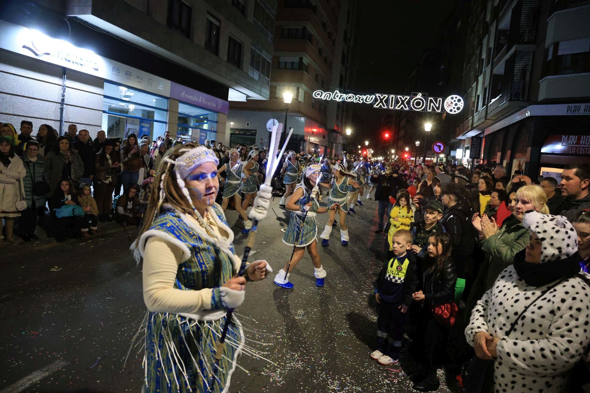 Las mejores imágenes del desfile del Antroxu de Gijón (II)