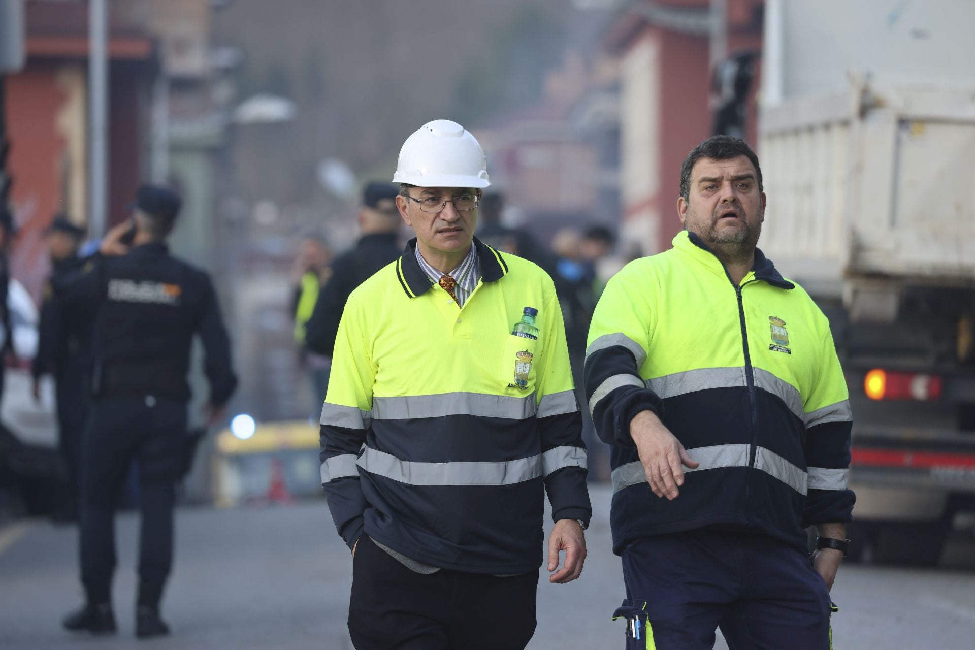 Las imágenes de la explosión de gas en Mieres que ha derrumbado un edificio