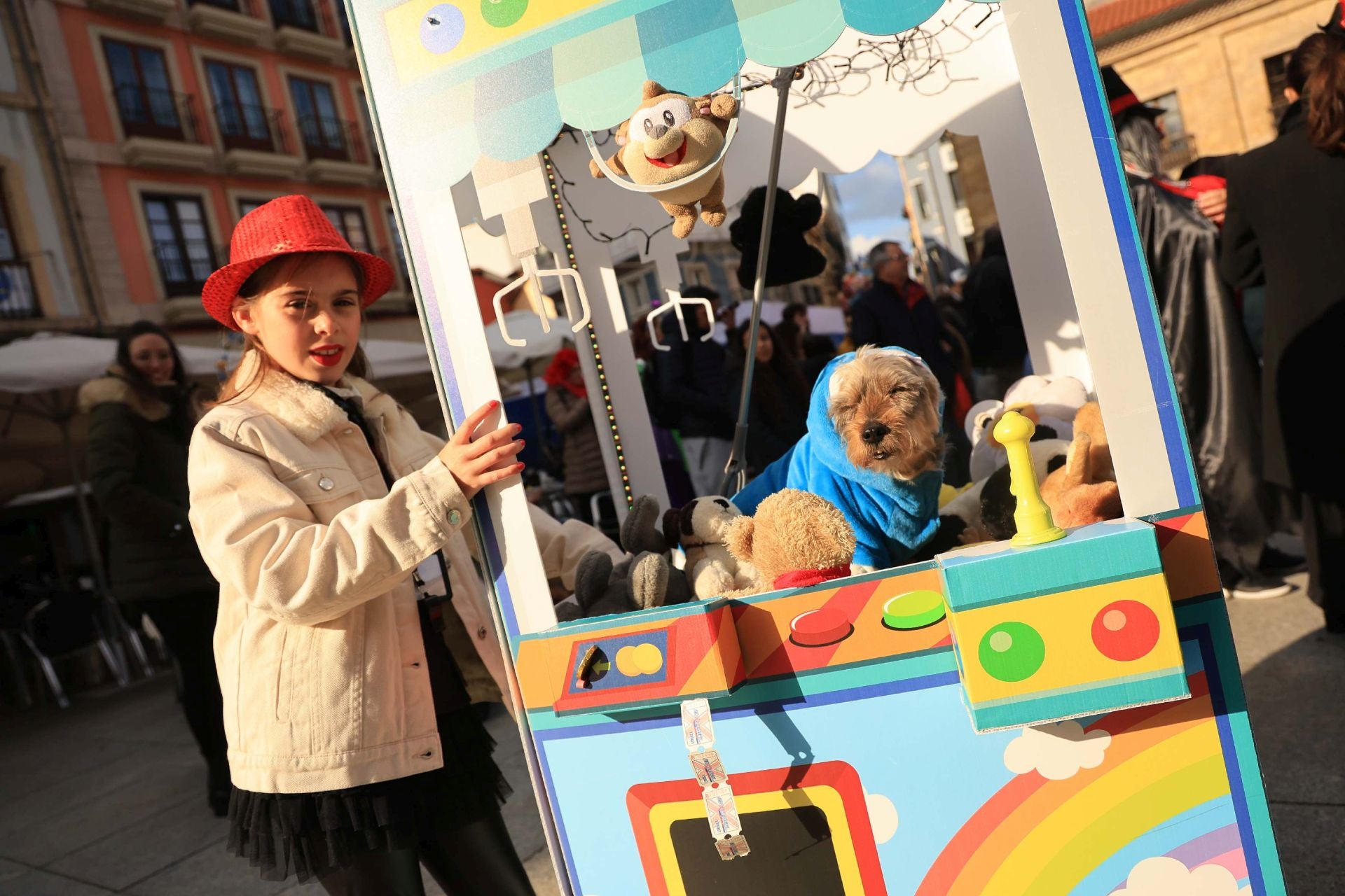 Las mascotas se van de Antroxu en Avilés