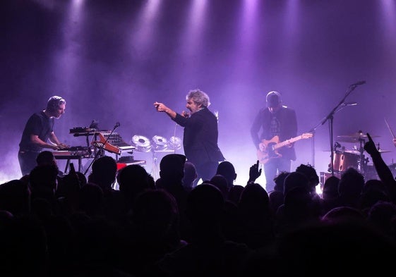 León Benavente en un concierto en Gijón el pasado enero.