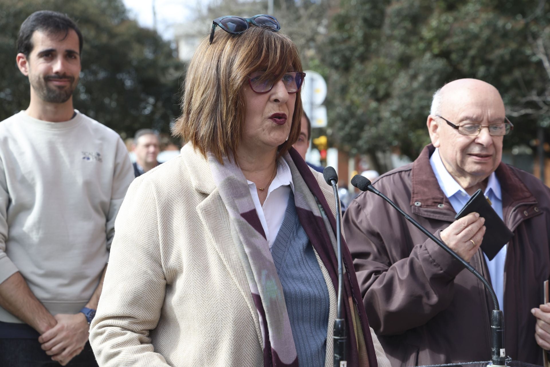 Carmen Álvarez ya es eterna en Gijón: «Es un acto de justicia con mayúsculas»